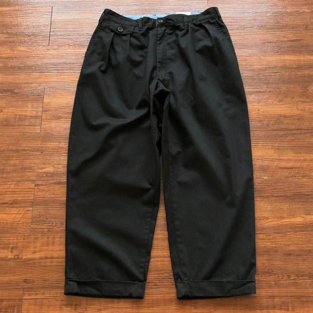 BEAMS Casual Cropped Straight-Leg Pants